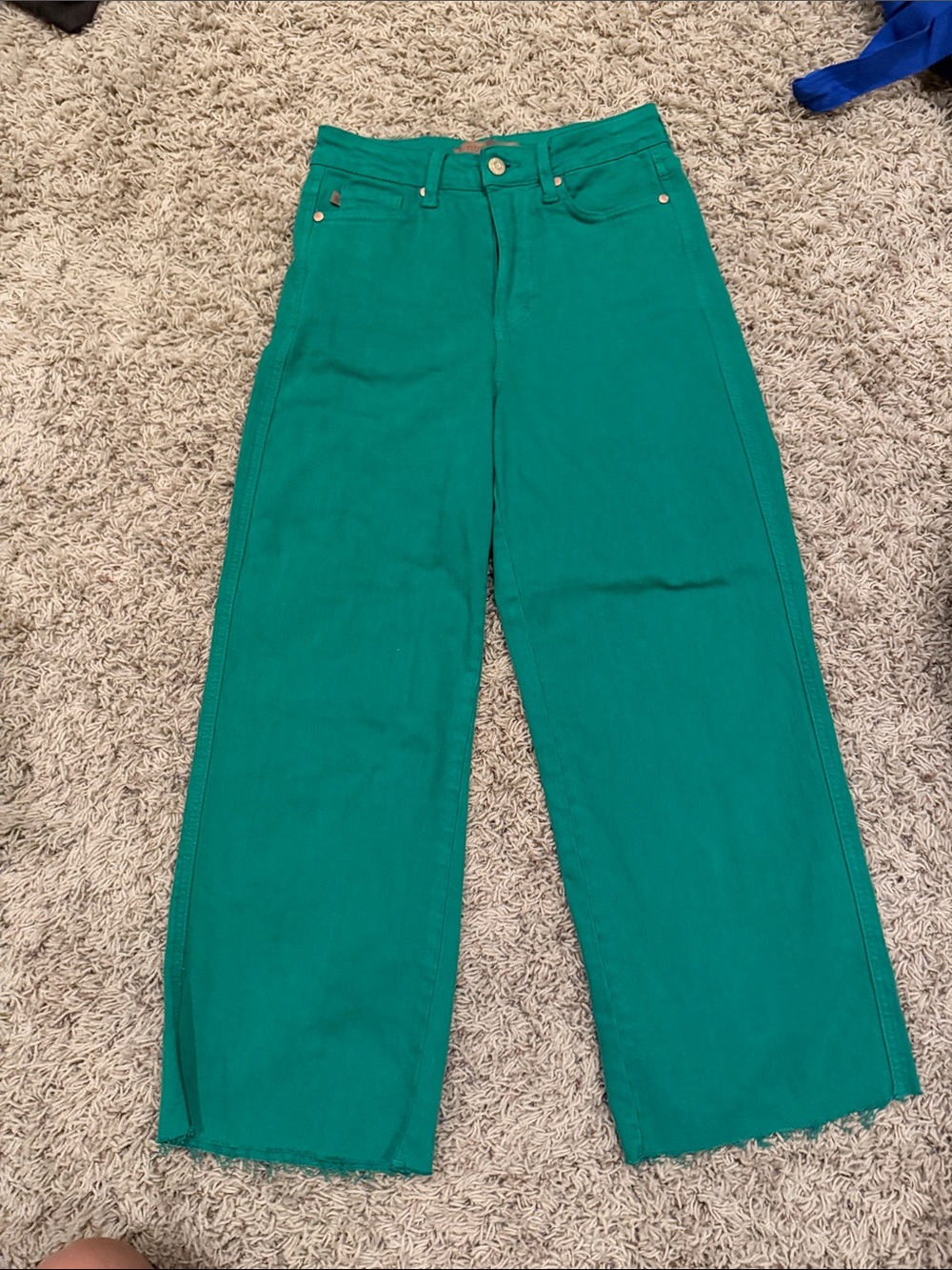 Judy Blue Teal Straight-Leg Women's Jeans